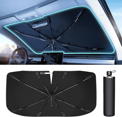 Foldable Car Windshield Sun Shade Umbrella