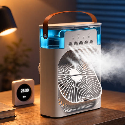 Portable Humidifier Air Cooler Mist Fan Mini Cooler for Home