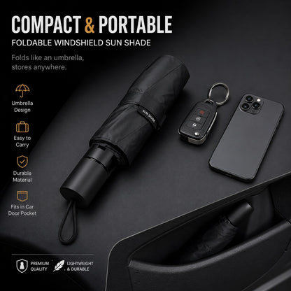Foldable Car Windshield Sun Shade Umbrella