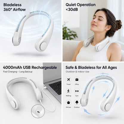 NeckFan™ – Neck Fan – Portable Cooling Anywhere