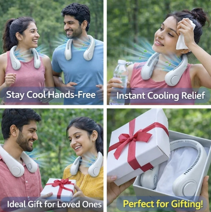 NeckFan™ – Neck Fan – Portable Cooling Anywhere
