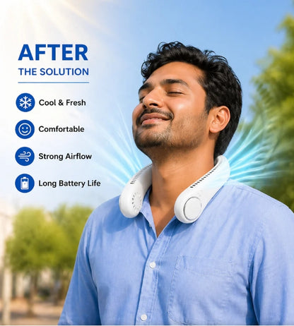 NeckFan™ – Neck Fan – Portable Cooling Anywhere